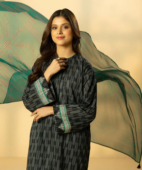 Sapphire 2 Piece - Printed Lawn Suit 23v2-12