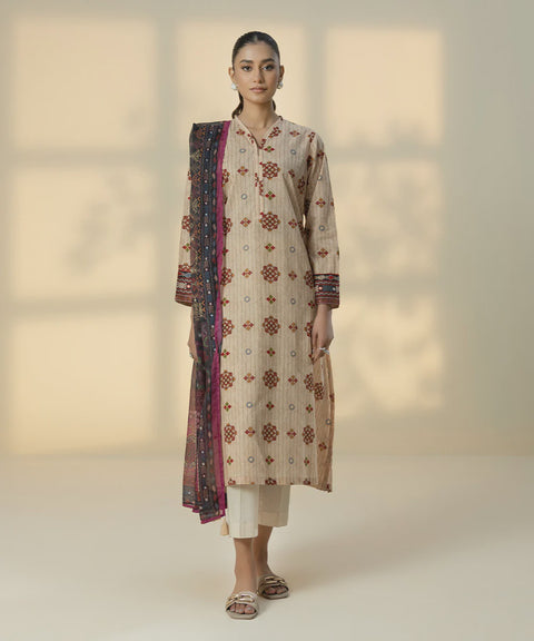 Sapphire 2 Piece - Printed Lawn Suit 23v2-13